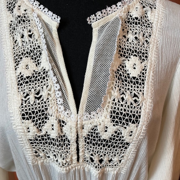 Cleobella Maxi Dress. Ivory. Size Large. - Picture 3 of 13